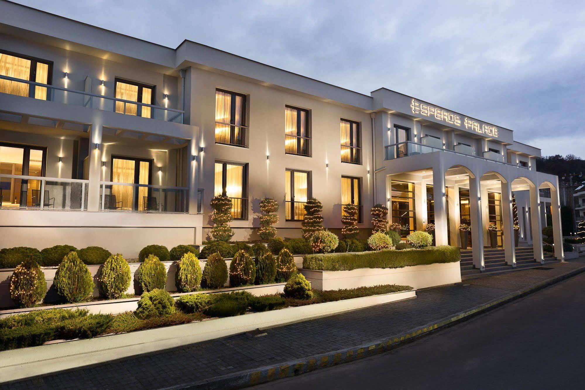 Esperos Palace Luxury & Spa Hotel Kastoria Buitenkant foto